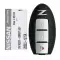 2009-2018 Nissan 370Z Smart Keyless Remote Key 3 Button 285E3-1ET5A KR55WK49622-0 thumb