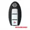 Nissan Juke, Leaf, Cube, Quest, Versa Note Smart Keyless Remote Key 285E3-1KM0D CWTWB1U808 (Refurbished)-0 thumb