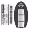 2017 Nissan Sentra Smart Keyless Remote Key 3 Button 285E3-9KN0A TWB1G694-0 thumb