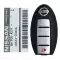 2008-2015 Nissan Armada Smart Keyless Remote Key 4 Button 285E3-ZQ31A CWTWBU624-0 thumb