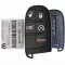 2015-2023 Jeep Dodge SRT Smart Remote Key 68240167AA M3N-40821302-0 thumb