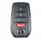 2023 Toyota Proximity Remote Key HYQ14FBW 8990H-02470 4 Button thumb