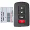 2012-2019 Toyota Smart Proximity Remote Key 89904-06140 HYQ14FBA-0 thumb
