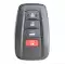 2018-2022 Toyota Camry Smart Key Fob 4B  89904-06220 89904-06200 HYQ14FLA thumb