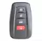 2018-22 Toyota Camry Hybrid Smart Key Fob 89904-06240 89904-06350 HYQ14FBC thumb