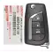 2018 Toyota CH-R Flip Remote Key 89070-10080 HYQ12BFB-0 thumb