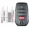 2022 Toyota Tundra Smart Remote Key 8990H-0C010 HYQ14FBX-0 thumb
