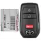 2023 - 2024 Toyota Sequoia, Tacoma Smart Remote Key 8990H-0C030 HYQ14FBX-0 thumb