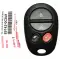 2008-2018 Toyota  Sequoia Keyless Entry Remote Key 89742-0C041 GQ43VT20T-0 thumb