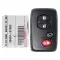 2010-2016 Toyota Venza Smart Keyless Proximity Remote 89904-0T060 HYQ14ACX-0 thumb