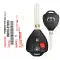 2009-2017 Toyota Venza Remote Head Key 89070-0T070 GQ4-29T G Chip-0 thumb