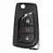 Flip Remote Key for Toyota C-HR 89070-10082 MOZB3F2F2L 3 Button thumb