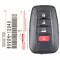 2020-22 Toyota Corolla Hybrid Smart Proximity Remote Key 8990H-12040 HYQ14FBN-0 thumb