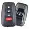 2020-22 Toyota Corolla Hybrid Smart Key Fob 8990H-12040 HYQ14FBN thumb