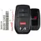 2023-2024 Toyota GR Corolla Smart Remote Key 8990H-12460 HYQ14FBW 3 Button-0 thumb