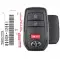 2023-2026 Toyota 4Runner, Corolla Hatchback Smart Remote Key 8990H-12561 HYQ14FBW-0 thumb