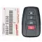 2018-2019 Toyota Camry Smart Proximity Remote 89904-33550 HYQ14FBC-0 thumb