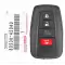 2019-2021 Toyota RAV4 Hybrid Smart Remote Key 8990H-42040 HYQ14FBC-0 thumb