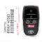 2021 Toyota RAV4 Smart Remote Key 8990H-42380 8990H-42381 HYQ14FBX-0 thumb