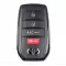 Proximity Remote Key for 2023 Toyota bZ4X HYQ14FBX 8990H-42510 thumb