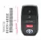 2021 Toyota Venza Smart Remote Key 8990H-48050 HYQ14FBX Blue Hybrid Logo-0 thumb