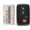 2008-2014 Toyota Highlander Smart Keyless Proximity Remote 89904-48110 HYQ14AAB-0 thumb
