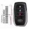 2018-2020 Toyota Land Cruiser Smart Keyless Remote 89904-60N00-0 thumb