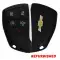 2024-2026 Chevrolet Silverado EV Smart Remote Key 13560203 YG0G21TB2 5 Button Refurbished (Grade A)-0 thumb