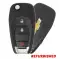 2019-2022 Chevrolet Spark, Trax Flip Remote Key 13530754 LXP-T003 Refurbished (Grade B)-0 thumb