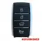 2017-2020 Hyundai Genesis G80 Smart Remote Key 495440-D2000BLH SY5HIFGEO4 Refurbished (Grade B)-0 thumb