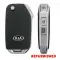 2021-2025 Kia Sportage, Sorento Flip Remote Key 95430-R0000 SY5SKRGE03 3 Button Refurbished (Grade A)-0 thumb