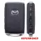 2020-2021 Mazda CX-5 CX-9 Smart Remote Key TAYB-67-5DYB WAZSKE13D03 (Refurbished)-0 thumb