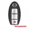 2007-2013 Nissan Pathfinder, Rogue, Versa, Armada Smart Keyless Remote Key 3 Button 285E3-EM31D CWTWBU729 (Refurbished)-0 thumb