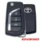2018-2022 Toyota Corolla Camry Flip Remote Key 89070-06791 HYQ12BFB Refurbished (Grade B)-0 thumb