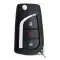 2019-2021 Toyota RAV4 Flip Remote Key 89070-0R300 GQ4-73T Refurbished thumb
