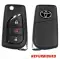 2020-2022 Toyota C-HR Flip Remote Key 89070-10082 MOZB3F2F2L Refurbished (Grade B)-0 thumb