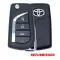 2018-2022 Toyota Camry Corolla Flip Remote Key 89070-33E91 89070-33E90 HYQ12BFB (Refurbished)-0 thumb