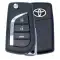 Toyota Camry Corolla Flip Remote Key 89070-33E91 HYQ12BFB Refurbished thumb