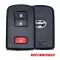 2021-2022 Toyota Smart Remote Key 89904-35060 89904-0C050 HYQ14FBB Refurbished-0 thumb