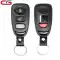 CGDI CG Key A09-3+1 Hyundai Style Universal Wire Remote (3+1 Buttons)-0 thumb