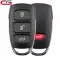 CGDI CG Key A20-3+1 KI.A KIA/Hyundai Style Universal Wire Remote (3+1 Buttons)-0 thumb