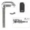 2022-2024 KIA EV6 Emergency Insert Key Blade 81996-CV010-0 thumb