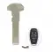 Emergency Insert Key Blade for Alfa Romeo Giulia, Stelvio Same as 68465851AA-0 thumb
