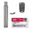 2012-2013 KIA Sportage OEM Flip Remote Key blade 81996-2L001-0 thumb
