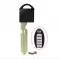 Emergency Black Head Insert Key Blade With Chip Box For Nissan Infiniti-0 thumb