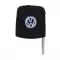 Volkswagen Flip Head Square Type for Smart Remote Key Without Chip  thumb
