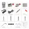 CG Godzilla CG007 Automotive Key Cutting Machine Support Mobile and PC with Built-in Battery - KC-CG-GODZILLA  p-5 thumb