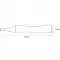 High Quality 2.5mm Universal Grade Carbide Tracer Point for JMA Capri, X-Code / SILCA Idea, Matrix Replaces 0072, TW7025 thumb