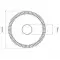 HSS M35 63mm (45°) Angle Milling Cutter thumb