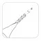 Universal Grade End Mill Cutter 1.5mm for Keyline 993 thumb